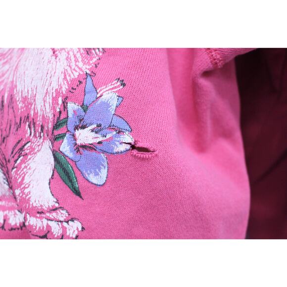 Vintage Kitty Cat Always A Lady Sweatshirt Large - Picture 3 of 9